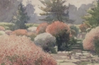 Image of "Garden at Shogoin, By Asai Chu, dated 1904 (Gift of Mr. Takano Tokiji)"