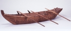 『船模型　北海道アイヌ　19世紀　北海道管理局寄贈』の画像