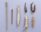 Image of "Bone and Antler Implements, Jomon period, 2000 - 400BC"