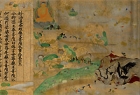 Image of "Reproduction of Heike Nokyo Sutra, Reproduced by Tanaka Shinbi, Taisho Period, 20th century (Original: Owned by Itsukushima Shrine, Heian period, dated 1164, National Treasure)"