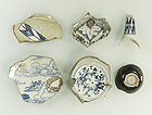 Image of "Ceramic Shards Excavated from Hizen Kiln Site, Hizen ware, Edo period, 17th century"