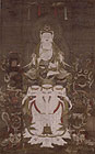 『普賢延命菩薩像　平安時代・12世紀中頃　アメリカ・ボストン美術館蔵』の画像