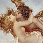 Image of "Eros and Psyche (detail), By Tama Ragusa, Meiji era, 20th century"
