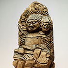 Image of "Seated Ryomen Sukuna, By Enku, Edo period, 17th century, Senkouji, Gifu"