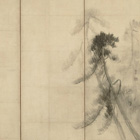 『国宝　松林図屏風（部分）　長谷川等伯筆　安土桃山時代・16世紀』の画像