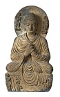 Image of "Buddha, Gandhara, Pakistan, Kushan dynasty, 2nd - 3rd century"