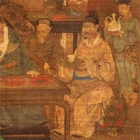 『琴棋書画図（部分）　伝任仁発筆 中国　元時代・14世紀』の画像