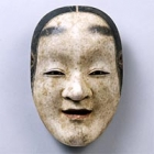 Image of "Noh Mask, Ko omote type, Formerly owned by Konparu troupe, Nara, Muromachi period, 15th - 16th century (Important Cultural Property)"