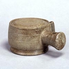 Image of "Inkstone, Excavated from Miyahara No. 1 Tumulus, Miyahara, Kamikanuki, Numazu-shi, Shizuoka, Kofun period, 7th century"