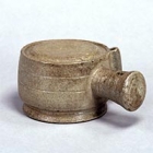 Image of "Inkstone, Excavated from Miyahara No. 1 Tumulus, Miyahara, Kamikanuki, Numazu-shi, Shizuoka, Kofun period, 7th century"