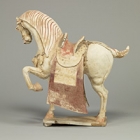 Image of "Horse, With pigment, Tang dynasty, 8th century (Gift of Ms. Suzuki Makiko)"