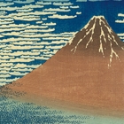 Image of "Thirty-six Views of Mount Fuji: A Mild Breeze on a Fine Day, By Katsushika Hokusai, Edo period, 19th century"