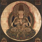 Image of "Ichijikinrin (Ekaksara-usnisacakra) (detail), Kamakura period, 13th century (Important Art Object, No Plan to exhibit)"