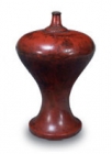 Image of "Red-lacquered wine bottle, Muromachi Period, 16th century"