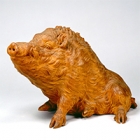 Image of "Wild Boar, By Ishikawa Komei, Dated 1912 (Gift of the artist)"