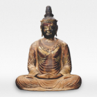 Image of "Seated Amida Nyorai (Amitabha) with Jeweled Crown, Kamakura period, 12&ndash;13th century (Aichi, Zaikaji)"