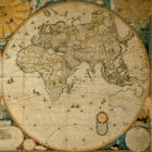 Image of "World Map, By Joan Blaeu, 1648 (Important Cultural Property, Gift of the Koishikawa Arsenal)"
