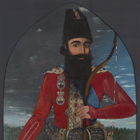 Image of "Portrait of Crown Prince  ‘Abbas Mirza (detail), Qajar Iran, ca. 1818–1820 "