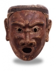 Image of "Gyodo Mask "Yashaten", Formerly owned by Koyasan Amano-sha, Kamakura period, 13th - 14th century"