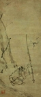『重要文化財　六祖截竹図　梁楷筆　南宋時代・13世紀』の画像