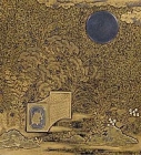 Image of "Writing box, Motif of "Kinuta" from the Senzai-wakashu poetry anthology in maki-e, Muromachi period, 16th century (Important Cultural Property)"