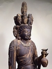 Image of "Standing Eleven-headed Kannon (detail), National Treasure, Doganji Kannondo, Kogenji, Shiga [On Exhibit November 7 - December 3, 2006]"