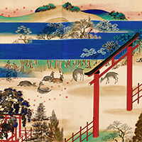 Image of "Copies of the Illustrated Scrolls of Kasuga Shrine I: The Beautiful Scenery at Kasuga"