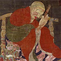 Image of "National Treasure Gallery: Portraits of Zenmui (Subhakarasimha) and Priest Emon Daishi (Huiwen)"