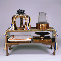 Image of "Furnishings from the Higyosha of the Imperial Palace in Kyoto"