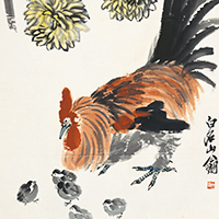 『日中平和友好条約締結40周年記念 特別企画「中国近代絵画の巨匠　斉白石」』の画像