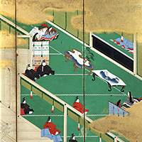 Image of "Folding Screens and Sliding Door Paintings: Azuchi-Momoyama–Edo period"