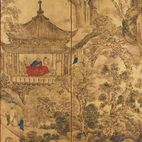 Image of "屏风与袄绘　安土桃山–江户时代"