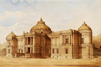 『表慶館の建築図面』の画像