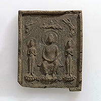 Image of "Tiles with Images of Buddhist Deities"