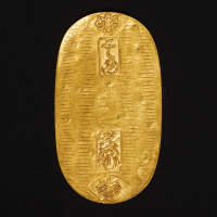 『掘り出された江戸の金貨　』の画像