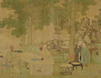 『中国の絵画・書跡・文人の書斎 清朝宮廷の書画』の画像