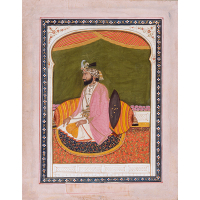 『インドの細密画 イスラム教系とシク教系の画派による肖像画』の画像