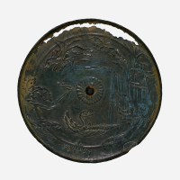 Image of "Bronze Mirrors Excavated from Sutra Mounds"