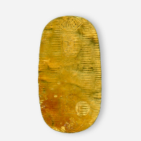 Image of "发掘出土的江户金币"