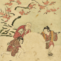 印籠 浮世絵風 天然素材 印籠 浮世絵風 天然素材