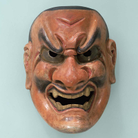 Image of "能乐《土蜘蛛》所用面具与装束"