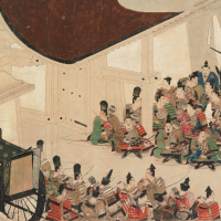 『国宝　平治物語絵巻 六波羅行幸巻』の画像