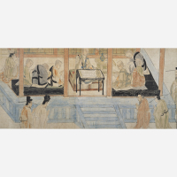 『国宝　華厳宗祖師絵伝　元暁絵　巻下』の画像