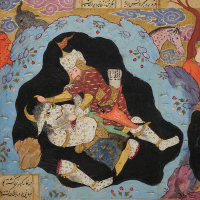 『イランの細密画―『シャー・ナーメ』の世界―』の画像