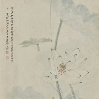 Image of "중국의 회화　연꽃 ― 문인의 마음"