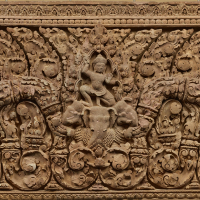 『クメールの彫刻』の画像