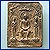 Image of "Tile with Buddhist Image"