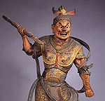 『執金剛神立像(部分)　東京国立博物館蔵』の画像