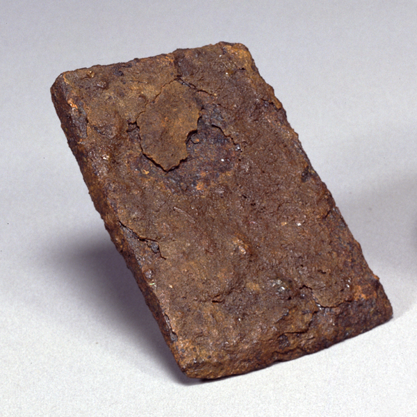 Image of "Iron Axe, Excavated at the mountain behind Korinji Temple, Shinonoi, Nagano-shi, Nagano, Yayoi period, 2nd-1st century BC"