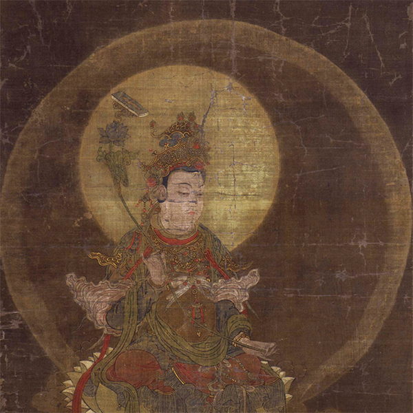 Image of "The Bodhisattva Fugen (detail), Kamakura period, 13th century"